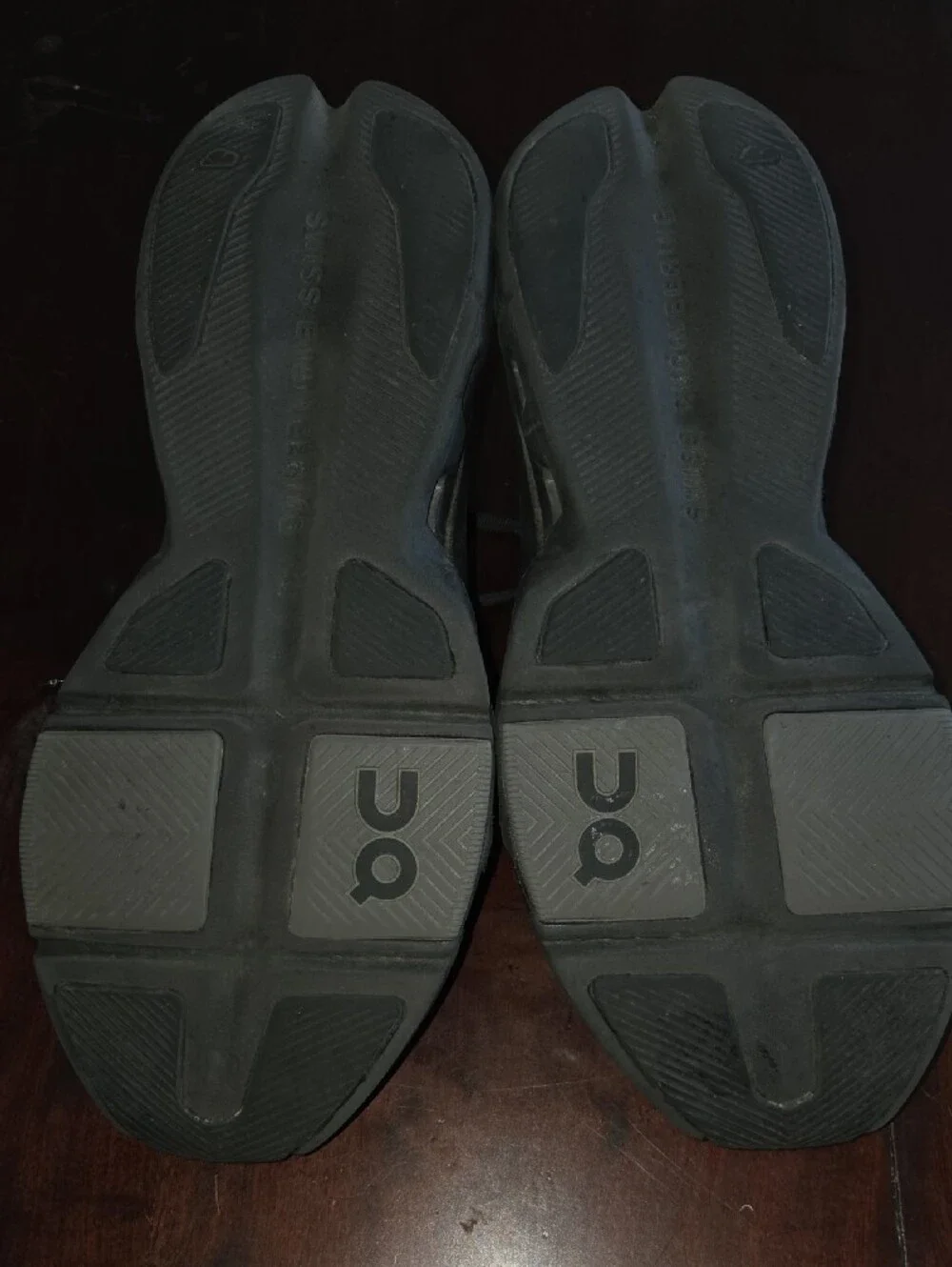 On Cloudpulse Next.  Black/grey Men's 9.5.